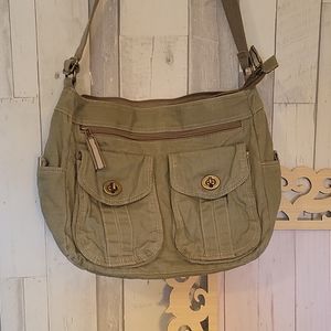 fossil  bag green